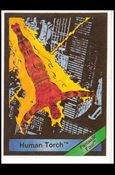 Marvel Universe (Base Set) card 55 Human Torch