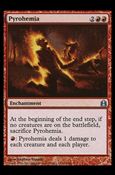 Magic the Gathering: Commander (Base Set) card 132 Pyrohemia