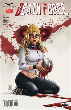 Death Force issue 2-C Mike Krome Cover