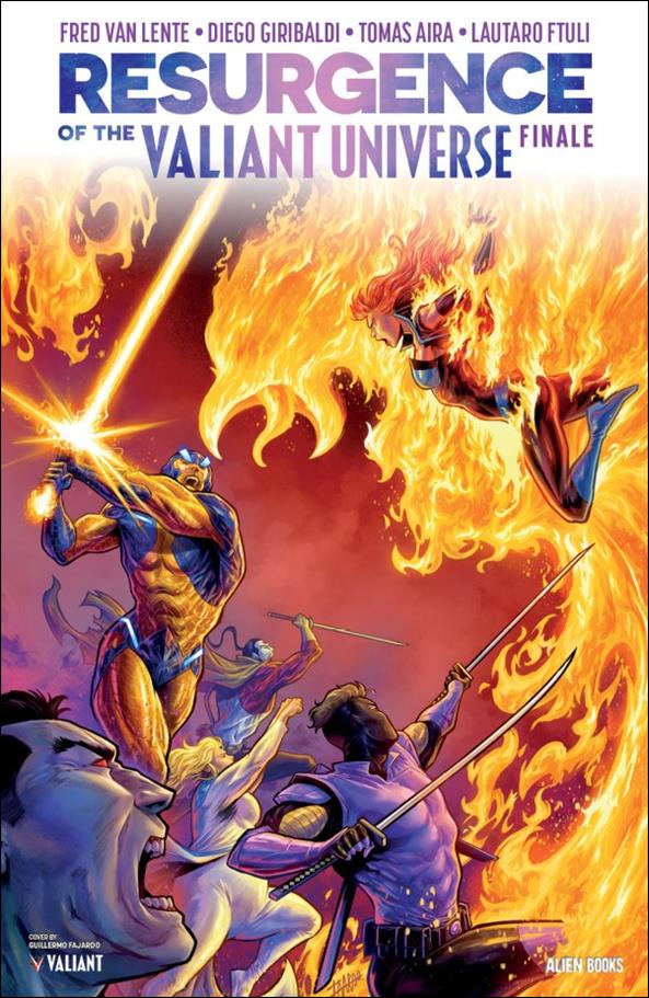 Resurgence of the Valiant Universe Finale issue 1 Guillermo Fajardo Cover