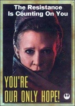 Star Wars Galaxy 2018 (New Trilogy Propaganda Subset) Cover Image 1