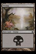 Magic the Gathering: Commander (Base Set) card 307 Swamp