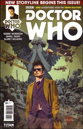 Doctor Who: The Tenth Doctor issue 6 Tommy Lee Edwards Cover