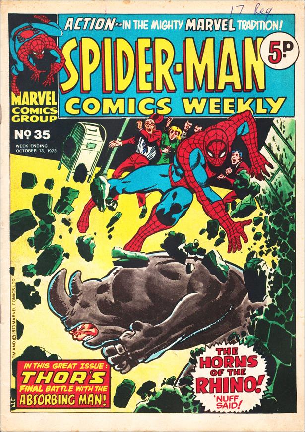 Spider-Man: Comics Weekly (UK) issue 35