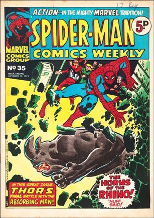 Spider-Man: Comics Weekly (UK) issue 35