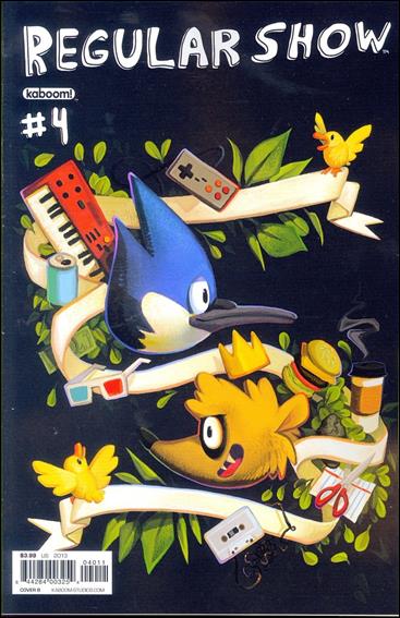 Regular Show issue 4-B J.L. Hirten Cover