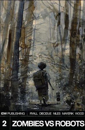 Zombies vs Robots (2015) issue 2 Ashley Wood Cover