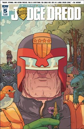 Judge Dredd (2015) issue 5 Ulises Farinas Cover