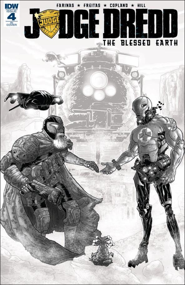 Judge Dredd: The Blessed Earth issue 4-C Valentin Ramon 1:10 Cover