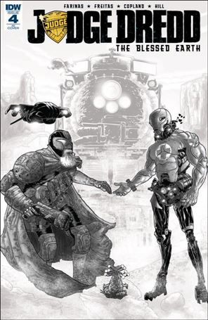 Judge Dredd: The Blessed Earth issue 4-C Valentin Ramon 1:10 Cover