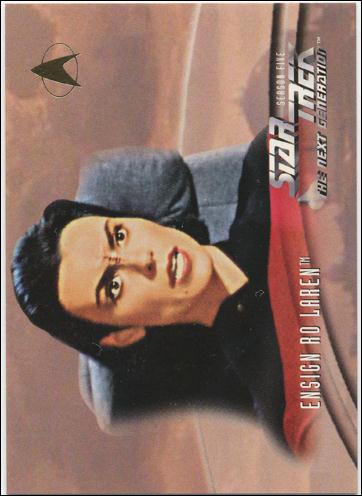 Star Trek: The Next Generation - The Episode Collection Season Five (Base Set) card 521 Ensign Ro Laren