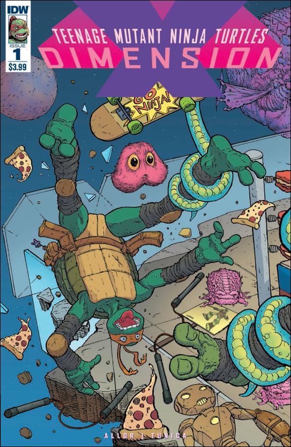 Teenage Mutant Ninja Turtles: Dimension X issue 1 Nick Pitarra Connecting Cover