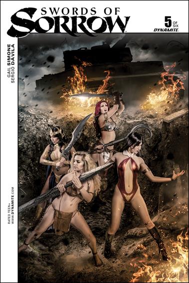 Swords of Sorrow issue 5-G Cosplay Photo Cover