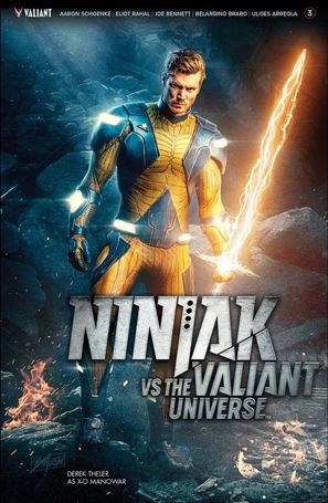 Ninjak vs the Valiant Universe issue 3-C Photo Cover