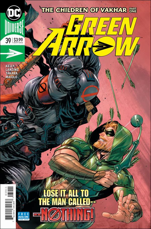 Green Arrow (2016) issue 39 Tyler Kirkham Cover
