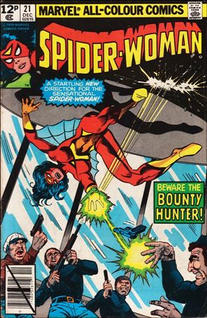 Spider-Woman (1978) issue 21-B UK Price Cover