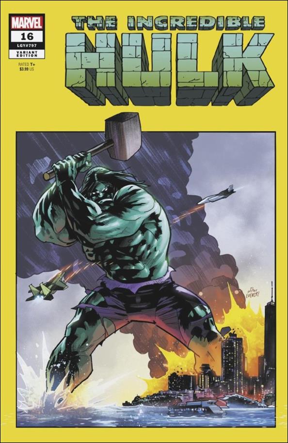 Incredible Hulk (2023) issue 16-C Jan Bazaldua Marvel 85th Anniversary Cover