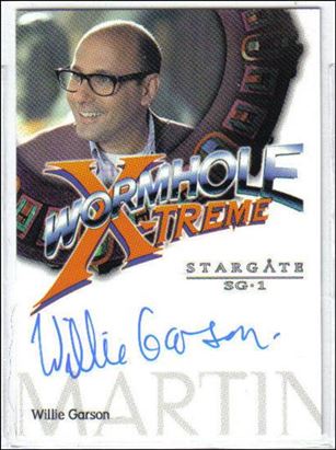 Stargate SG-1: Season 5 (Autograph Subset) card WXA6 Willie Garson as Martin Llyod