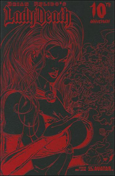 Brian Pulido's Lady Death #1 10th Anniversary issue 1-H Leather Cover