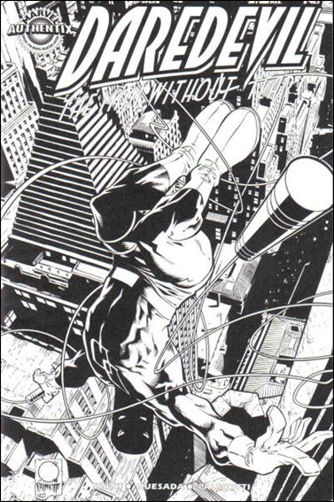 Daredevil (1998) issue 1-C Marvel Authentix Printed Sketch Edition 1/7500