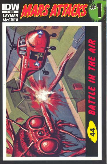 Mars Attacks (2012) issue 1-ZR Card #44 (Battle in the Air)