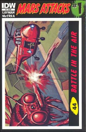 Mars Attacks (2012) issue 1-ZR Card #44 (Battle in the Air)