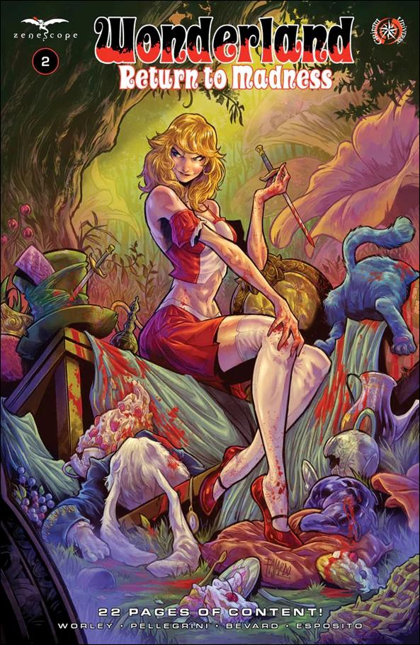 Wonderland: Return to Madness issue 2 Guillermo Fajardo Cover