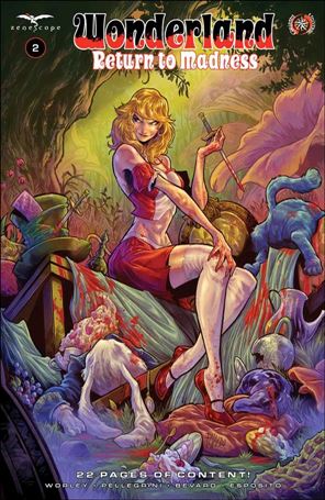 Wonderland: Return to Madness issue 2 Guillermo Fajardo Cover