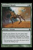 Magic the Gathering: Commander (Base Set) card 163 Kodama's Reach