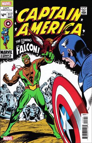 Captain America (1968) issue 117-C Facsimile Edition (2024) Cover