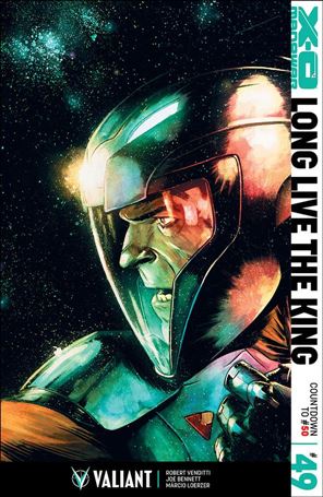 X-O Manowar (2012)  issue 49-K Polybagged Adam Gorham 1:50 Cover