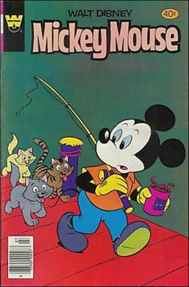 Walt Disney's Mickey Mouse issue 197-B Whitman Cover