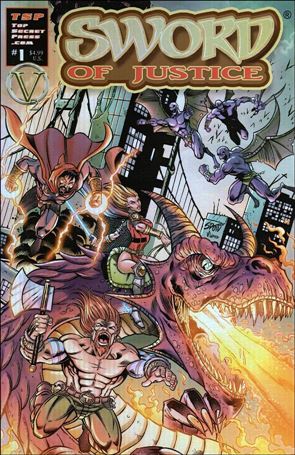 Sword of Justice (2022) issue 1-E Silvio Spotti Holo-Foil Cover