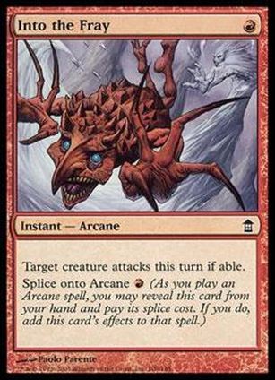 Magic the Gathering: Saviors of Kamigawa (Base Set) card 106 Into the Fray