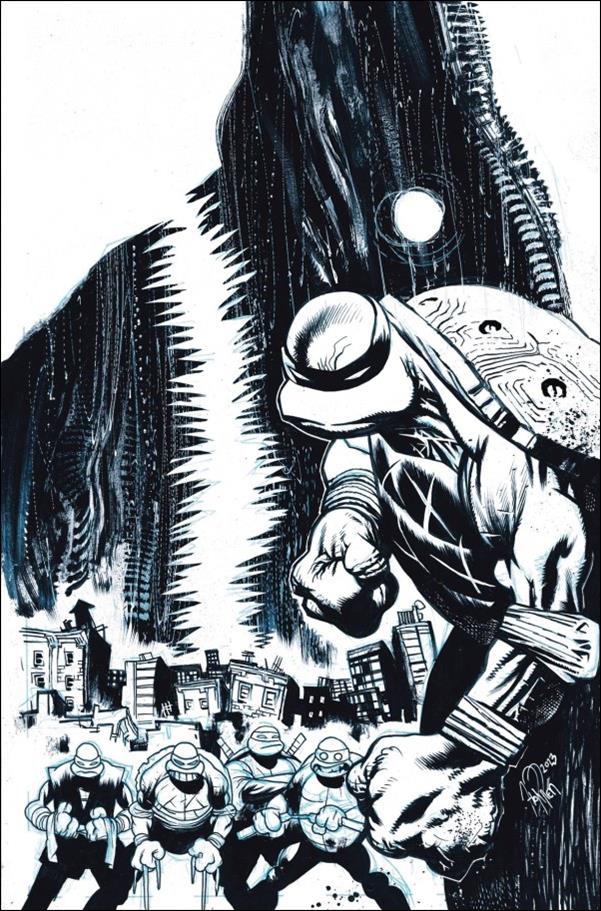 Teenage Mutant Ninja Turtles (2011) issue 148-D James Harren 1:25 B&W Virgin Cover