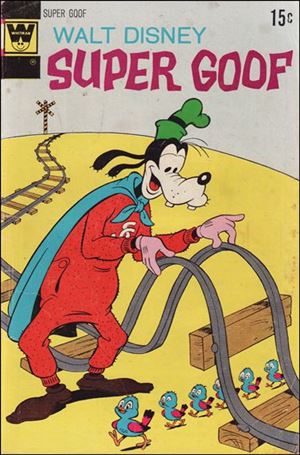 Walt Disney Super Goof issue 23-B Whitman Cover