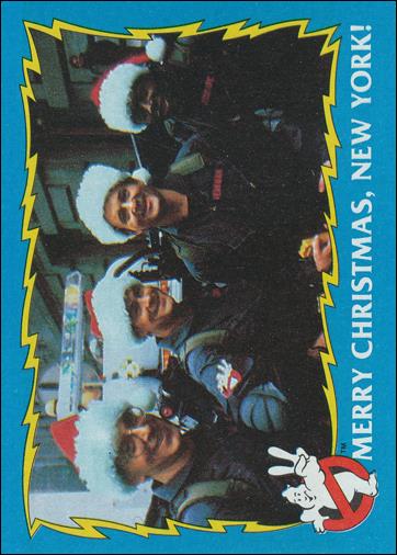Ghostbusters II (Base Set) card 44 Merry Christmas, New York!