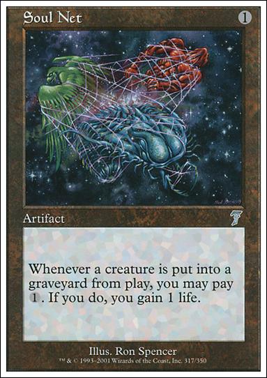 Magic the Gathering: 7th Edition (Base Set) card 317 Soul Net