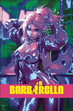 Barbarella (2021) issue 8-H Derrick Chew Ultraviolet Cover