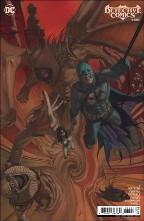 Detective Comics (1937) issue 1083-B Riccardo Federici Cardstock Cover