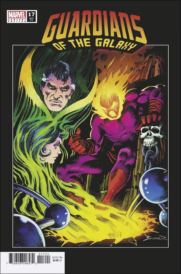 Guardians of the Galaxy (2020) issue 17-C Frank Brunner 1:50 Hidden Gem Cover