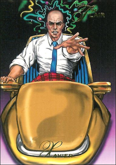 Marvel Annual Flair '94 (Base Set) card 10 Xavier