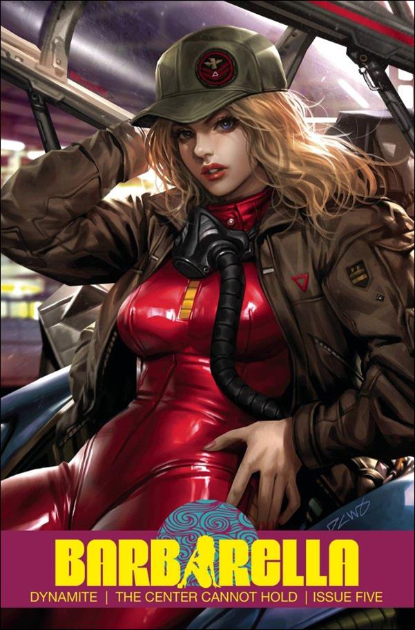 Barbarella: The Center Cannot Hold issue 5 Derrick Chew Cover