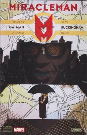 Miracleman by Gaiman & Buckingham issue 5 Polybagged Mark Buckingham Cover