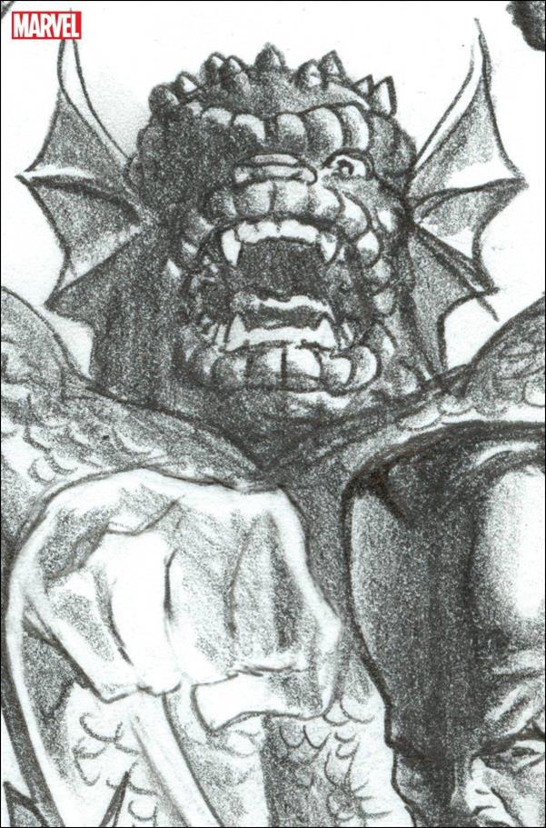 Hulk (2022) issue 14-E Alex Ross 1:100 Abomination Virgin Sketch Cover