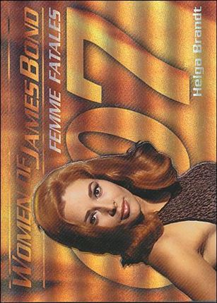 Women of James Bond in Motion (Femme Fatales Subset)  card F3 Karin Dor as Helga Brandt - You Only Live Twice