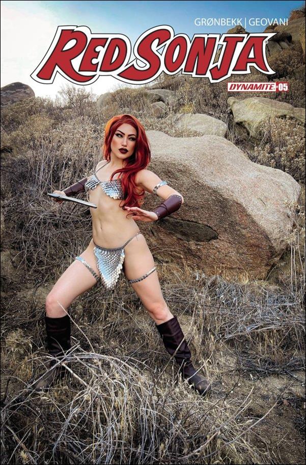 Red Sonja (2023) issue 5-E Cosplay Photo Cover