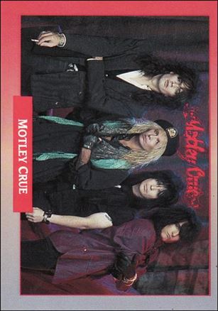 Rock Cards (Base Set) card 239 Motley Crue