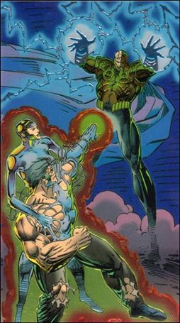 WildC.A.T.s '94 (Base Set) card 75 Emp & Void vs. Entropy