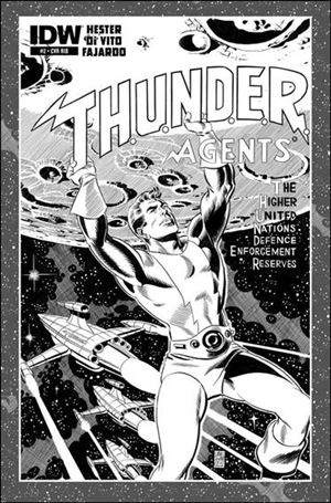 T.H.U.N.D.E.R. Agents (2013) issue 2-C Dave Sim 1:10 Cover